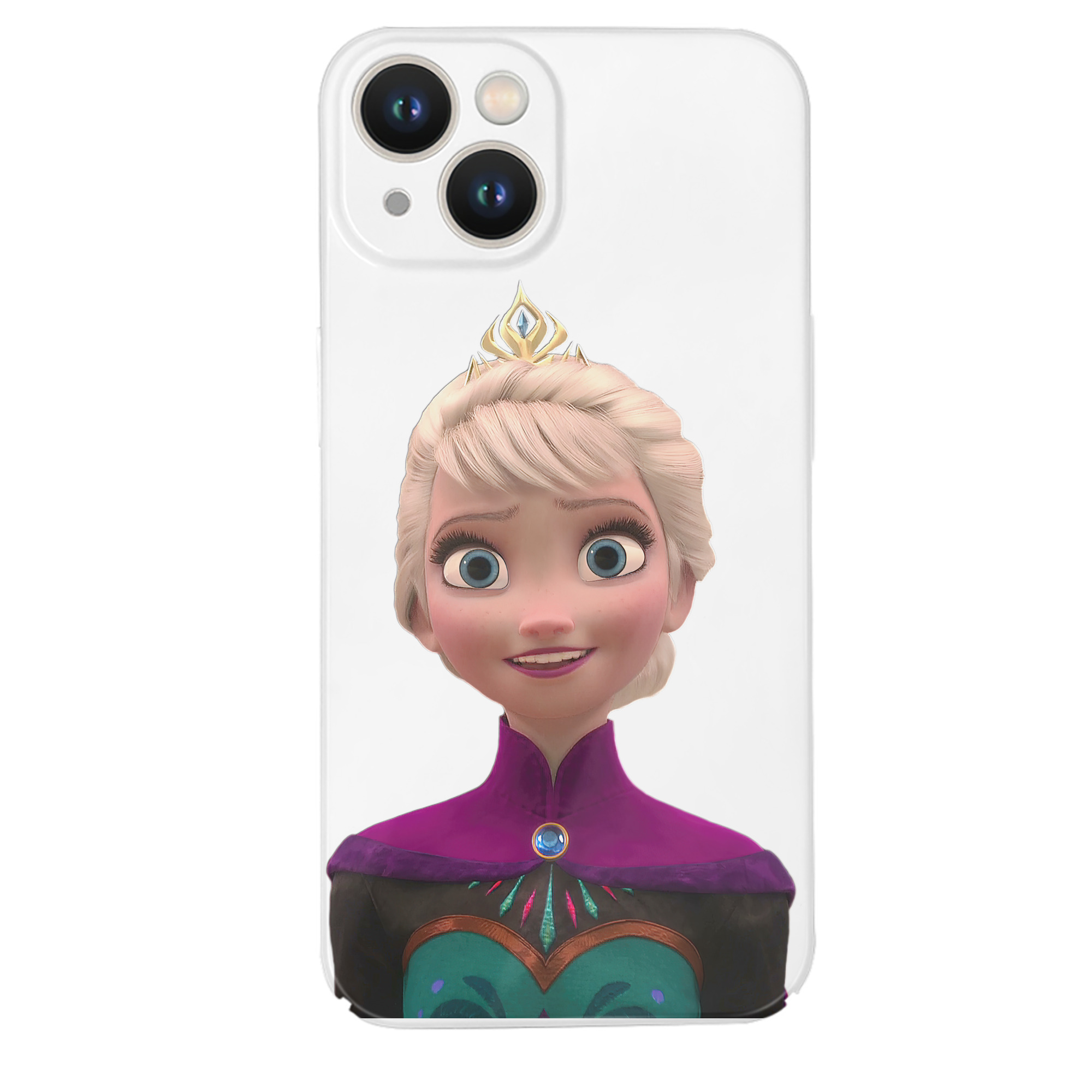 （画像用） アナと雪の女王 アンナ エルサ Frozen Anna Elsa 【iPhone 14シリーズ対応】ハードケース
